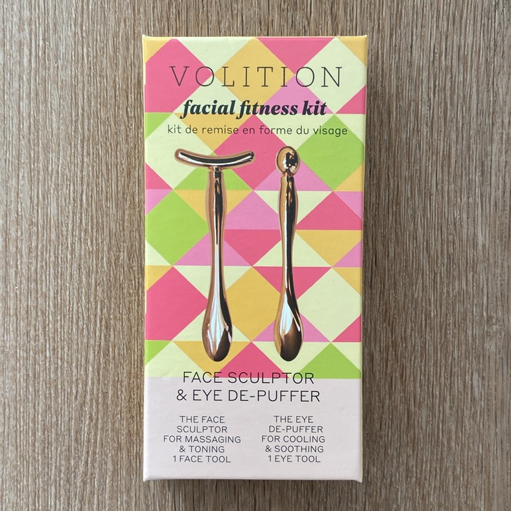 New Volition Facial Fitness Kit - Face Sculptor & Eye De-Puffer